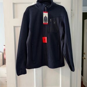 Spyder Navy Textured Jacket